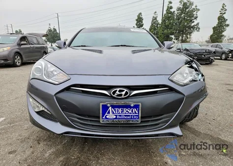2016 Hyundai Genesis Coupe 3.8 R-Spec из США, поврежденный, VIN KMHHU6KJ9GU134472